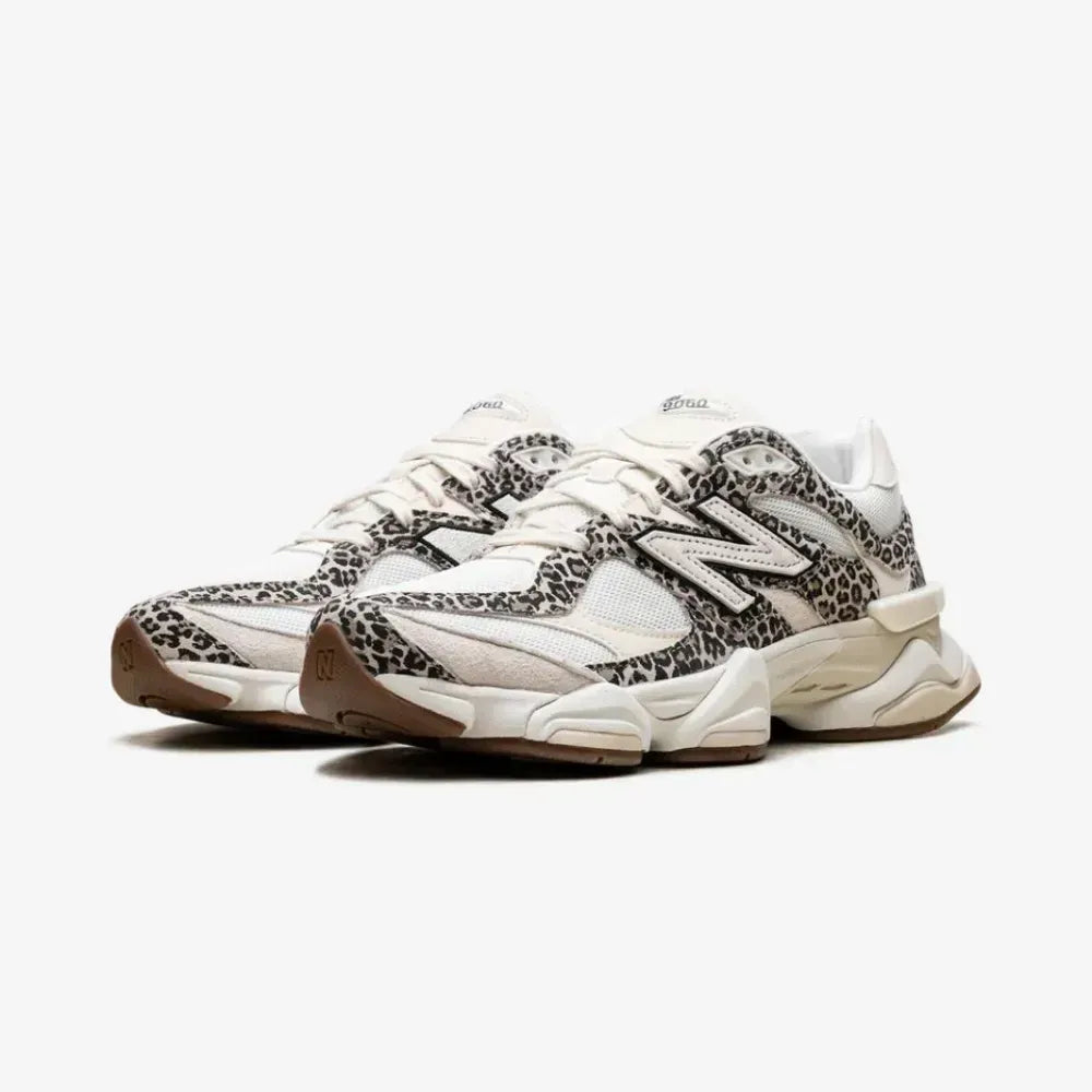 New Balance 9060 'Beige Brown Leopard Print'